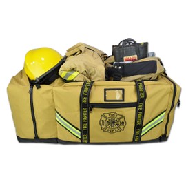 Lightning X Ripstop 3XL Firefighter Step-in Turnout Gear Bag & Helmet Compartment