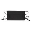 Chef Works Unisex Waitress Apron, Black, One Size
