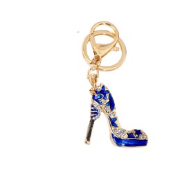 Rigral Rigral Key Chain High Heel Bag Charm Key Ring, blue