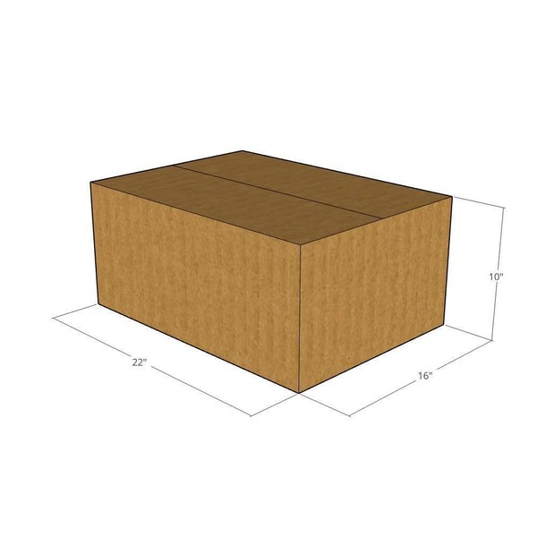E1 Packaging 22" x 16" x 10" Corrugated Boxes 32