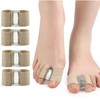 szemauy Gel Toe Spacers, Bunion Corrector with 2 Loops, Portable