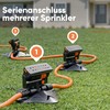 Björn&Schiller Lawn Sprinkler, Oscillation Sprinkler, Square Sprinkler for Small and