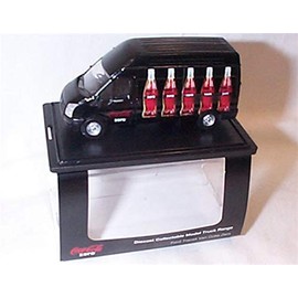 oxford black LWB high roof coke zero bottles ford transit van 1.76 scale diecast model