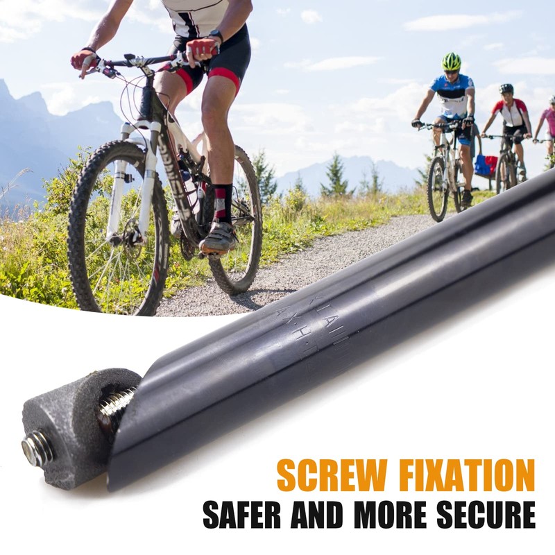WEEROCK Bike Stem 25.4mm*22.2mm Aluminum Alloy and Steel Gooseneck Shape