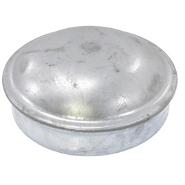 NMI Fence - 6 5/8" Pressed Steel Dome Caps for Chain Link Fences - Pack of One