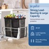 Insputer Dual Pull Out Trash Can Under Cabinet with Soft-Close