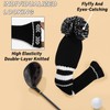 Golf Headcovers with Pom Pom for 1 3 5 Driver
