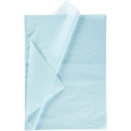 Seidenpapier, Blatt 50x70 cm, 14 g, hellblau, 25Blatt