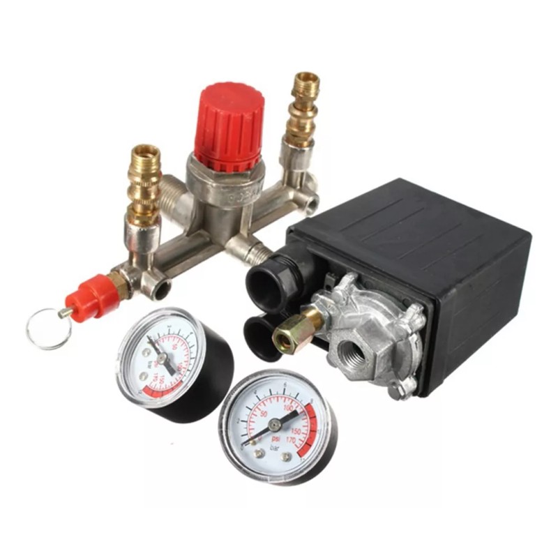 LOVINGCREATE Control Psi 12 Bar Pequeño Compresor De Aire Interruptor