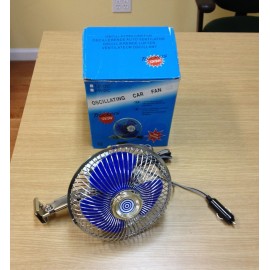 D&D 6"OSCILLATING COOLING FAN 60 METAL SPOKES CAGE GOOD FOR CAR,TRUCK,BOAT