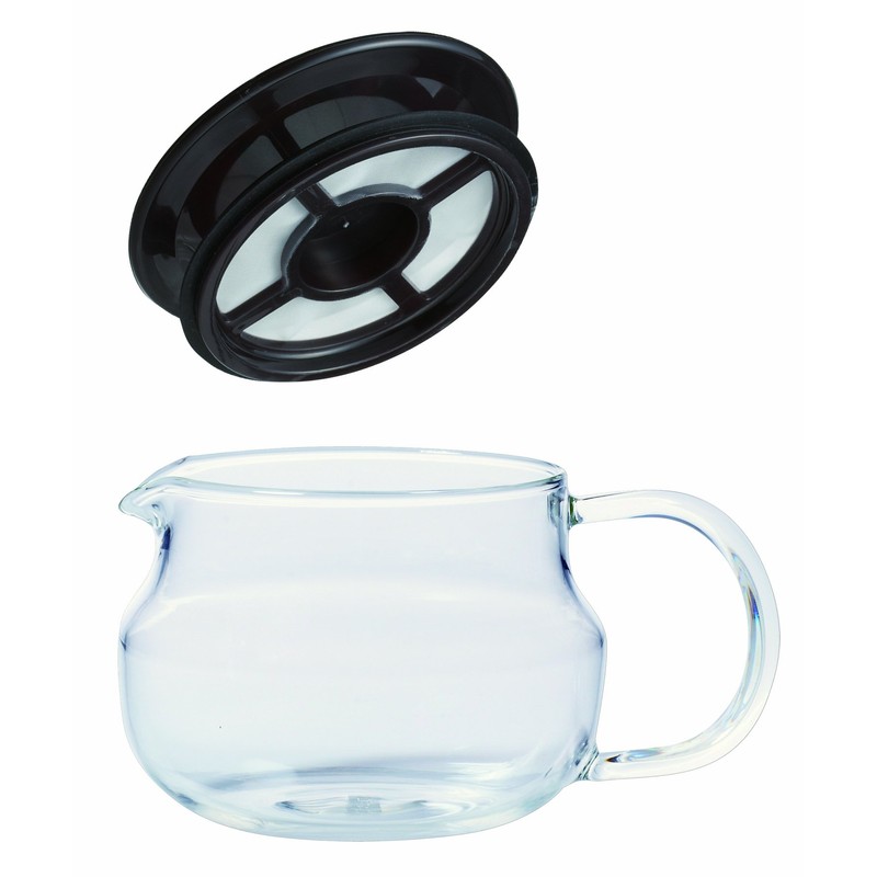 KINTO 8387 One-Touch Teapot, 9.5 fl oz (280 ml), Brown