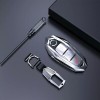 bravo Metal Alloy Car Key Case Fob Chain Holder Cover
