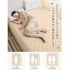 Melvint Mattress Cover, Double, Waterproof Bed Sheet, Waterproof Bedwetting Sheet,