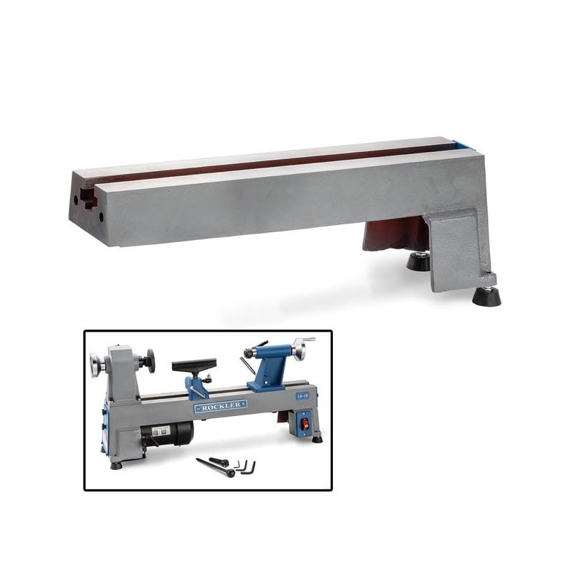 Bed Extension for Rockler 10-18 Mini Lathe