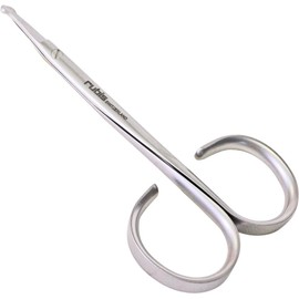 Swiss Rubis Stainless Nose Hair Cutting Shears