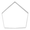 Birkmann Gingerbread House Cookie Cutter Set, 6 Pieces, Stainless Steel,