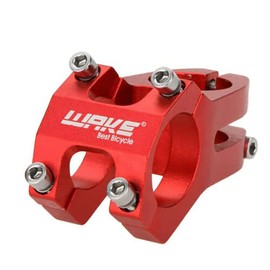 AIMALL MTB Bike Handlebar Stem 31.8mm CNC Aluminum Alloy Short Stem for Mountain Road Cycling Bicycle Adjustable Riser Clamp