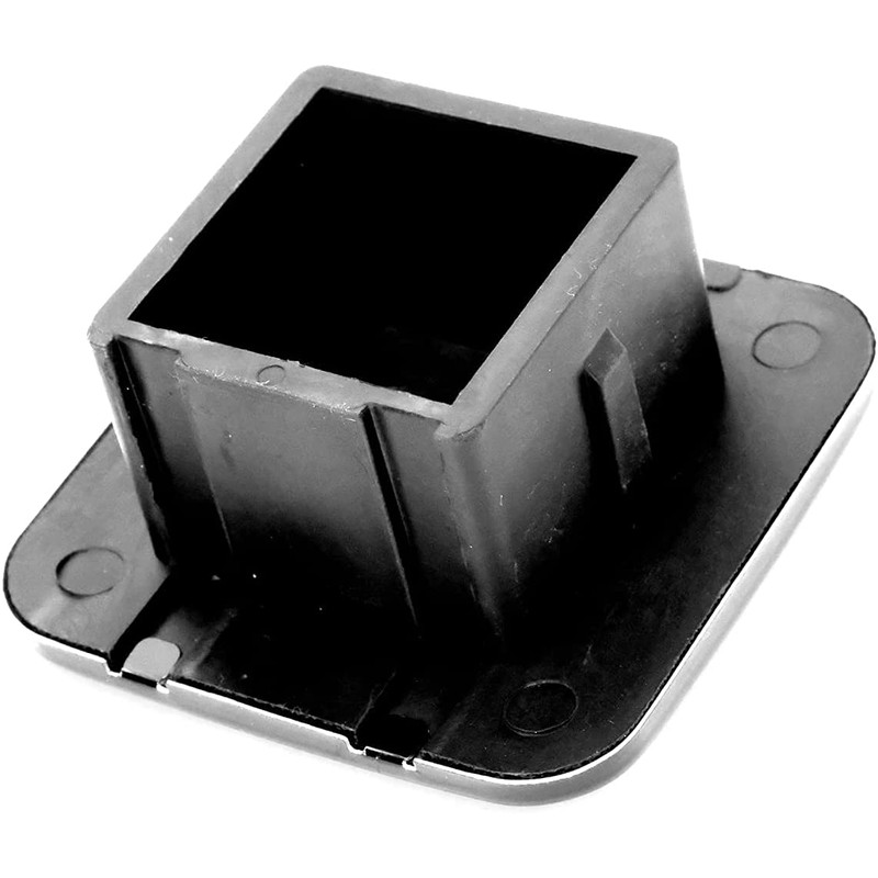 eVerHITCH USA Metal Flag Hitch Cover (Fits 2" Receiver, Black
