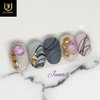 Grade drawing handmade nail tips - Long Round Square /
