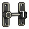 Sliding Door Bolt Luminous Prevent Theft Safe Stainless Steel 90