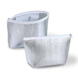 JP Number 保冷バッグ 小さめ 保冷ポーチ 保冷袋 ミニ クーラーバッグ 保温 長時間キープ 厚み4mm (2個セット)