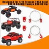 RC Trailer Chain Tow Rope & Buckle Winch Shackles for