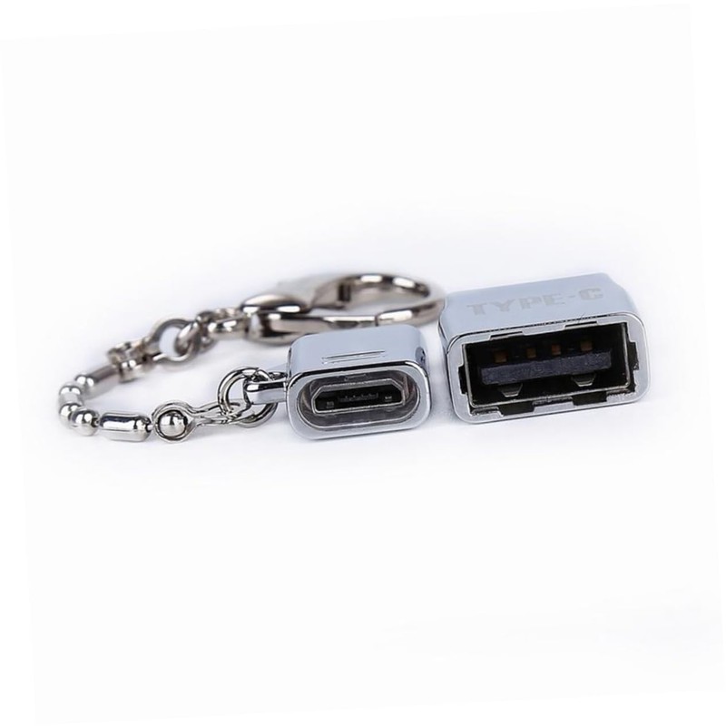 CAXUSD USB to Type-c with USB Converter and Keychain Lightweight