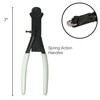 The Beadsmith Wire/Ring Bending Pliers, 7 inches (180mm), White PVC