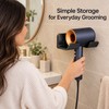 Wall Mounted Hair Dryer Holder for Bathroom – Space-Saving Organizer