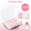 ABOHU Earplugs Wax Cotton, 12 Pairs Wax Ear Plugs for
