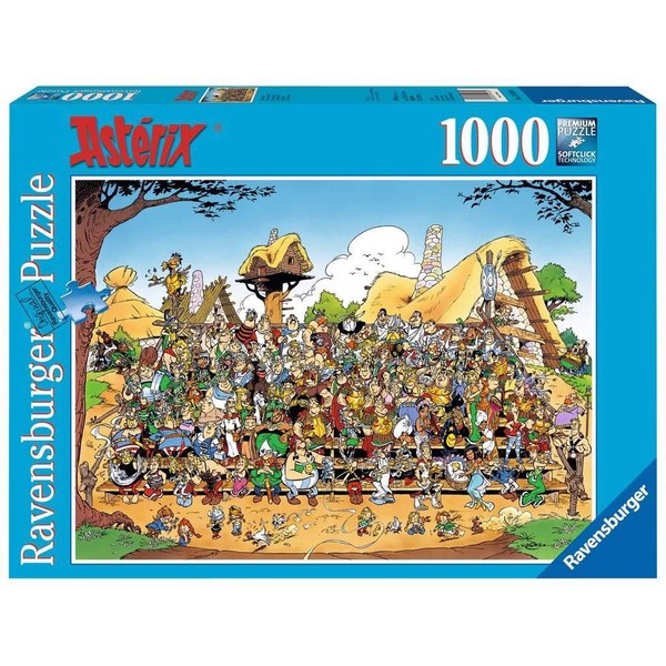 Ravensburger - Puzzle Adulte - Puzzle 1000 p - Photo de famille - Astérix - 15434