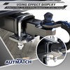 AUTMATCH Hitch Tightener Anti-Rattle Clamp, Heavy Duty Hitch Stabilizer for