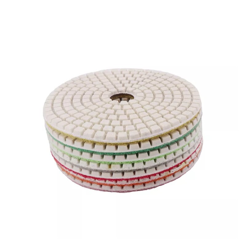 Roxx Tools 5" 125mm DIAMOND POLISHING PAD 8 PCS Granite