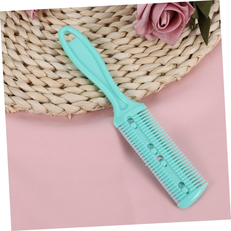 OHPHCALL Hair Cutting Scissors Set Double-sided Razor Comb Professional Hair
