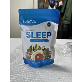 Lulutox Deep Sleep Tea - 28 Herbal Pyramid Tea Bags, Natural Calories... 04/28