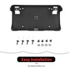 RT-TCZ License Plate Holder Front License Plate Frame Mount Bracket