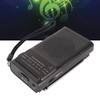 AM FM Pocket Radio with Speaker 3.5mm Jack Battery Powered