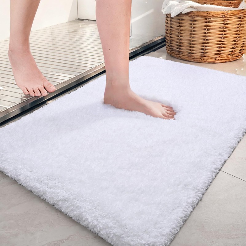 AROGAN Luxury Non Slip Bathroom Rug, Thick Soft and Absorbent