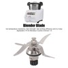 Stainless Steel Blender Blade 12 Teeth Rustproof Easy to Clean