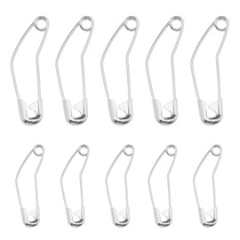 200Pcs Curved Safety Pins Curved Security Pins Quilting Basting Pins Curved Basting Pins Office Accessories for Crafting Quilting Sewing