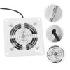 LALAFINA Wall Mount Exhaust Fan for Kitchen Bathroom Toilet Ventilation