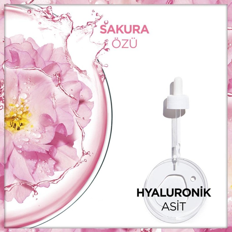 Garnier Moisture Bomb Sakura and Hyaluronic Acid Sheet Mask, Hydrating