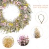 TWOCOZY Dried Flower Wreath, Real Flowers, Plastic-Free, Premium Dried Flowers