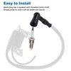 VooGenzek 3 Pieces Spark Plug Sockets, 90 Degree Waterproof Spark