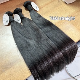 10-30inch 15A Natural Wavy Cambodian Raw Hair Vendors Unprocessed Burmese Curly Raw Hair Bundles Brazilian Human Hair Extensionscolor: Yaki Straight, Stretched Length: 14 inches