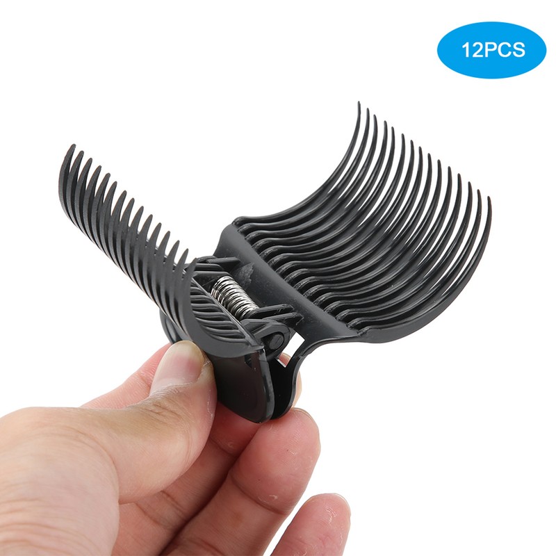 12pcs Hot Roller Clip Hair Curler Claw Clips Replacement Hair