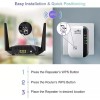 efunmodern NEW! 300Mbps WiFi Range Extender Internet Booster Wireless Signal