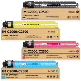 Meagiis IM C2000 IM C2500 Toner Cartridge High Yield Replacement for Ricoh