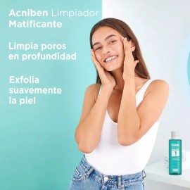 Gel Limpiador Matificante Isdin Acniben Piel Grasa 200ml
