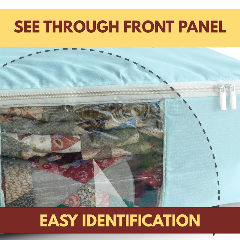 Madam Sew Quilt Blanket Storage Bag| Storage Bag|Comforter Storage Bag